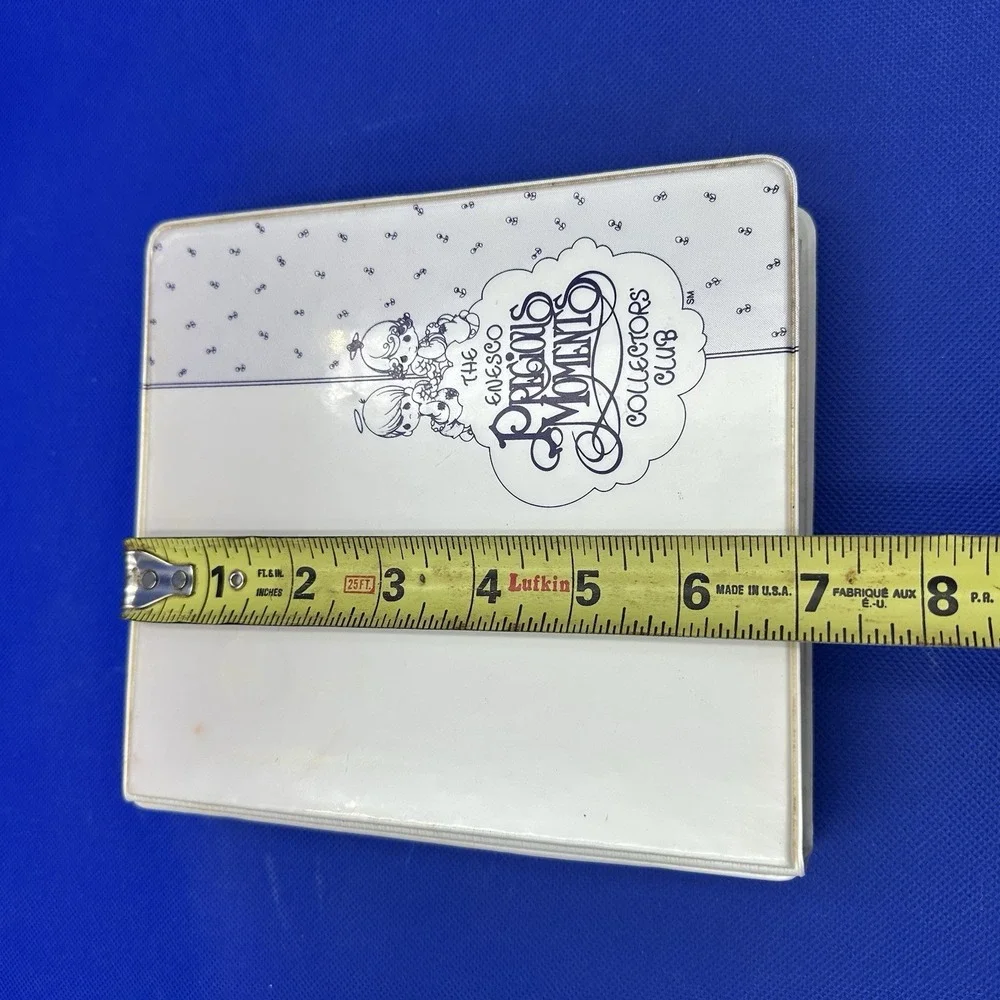 VTG Precious Moments Enesco Collector's Club Gift Registry Binder 1970-1994 Tabs